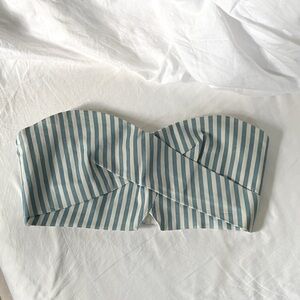 AKIRA Chicago Black Label Striped Bandeau Top – Size M‎